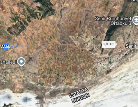 ISPARTA KEÇİBORLU SENİR MAH. 4.300M² TARLA SATILIKTIR - ISPARTA KEÇİBORLU fotoğraf 3
